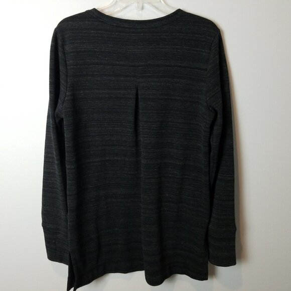 Duluth Trading  tunic sweater pockets long sleeves Dark Gray / Black Medium - Picture 6 of 6